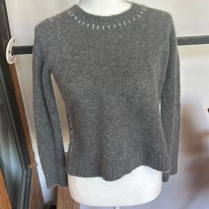 Christina Lehr Grey Cashmere Sweater